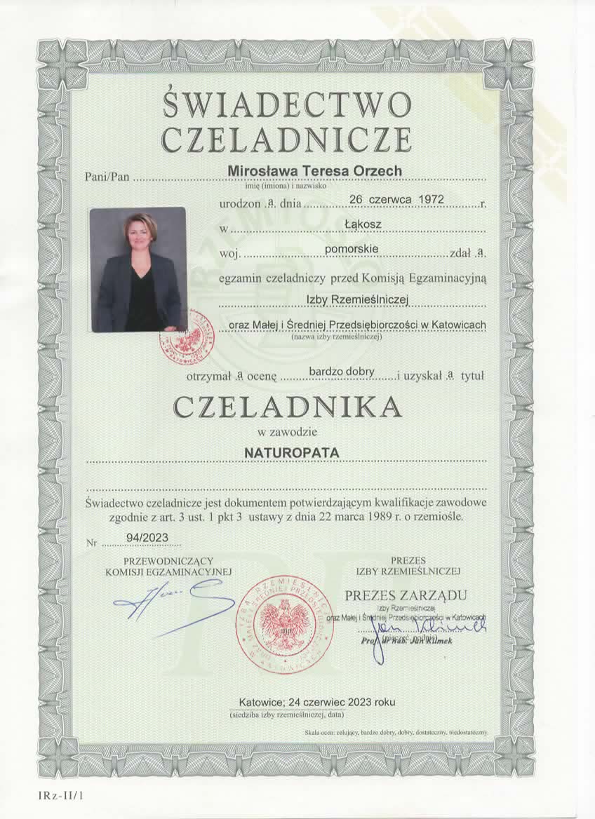 Świadectwo czeladnicze